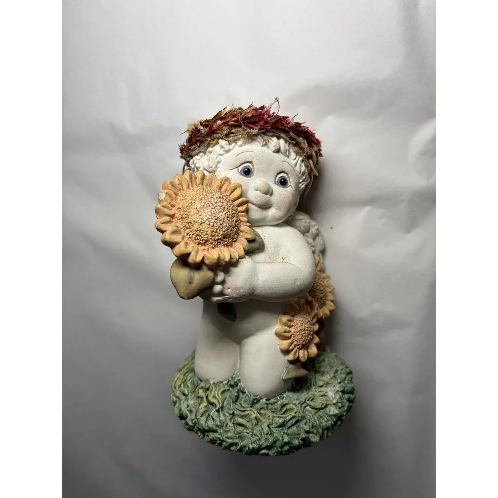 Dreamsicles Sunflower Days Angel Figurine Hand Painted Kristin 2003